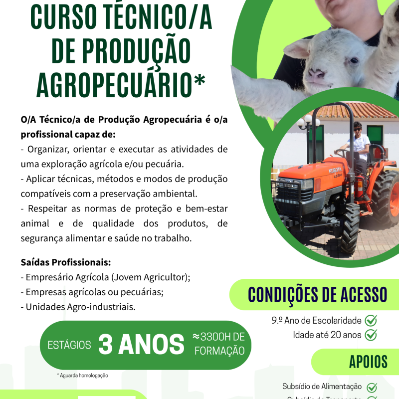 Técnico de Produção Agropecuária